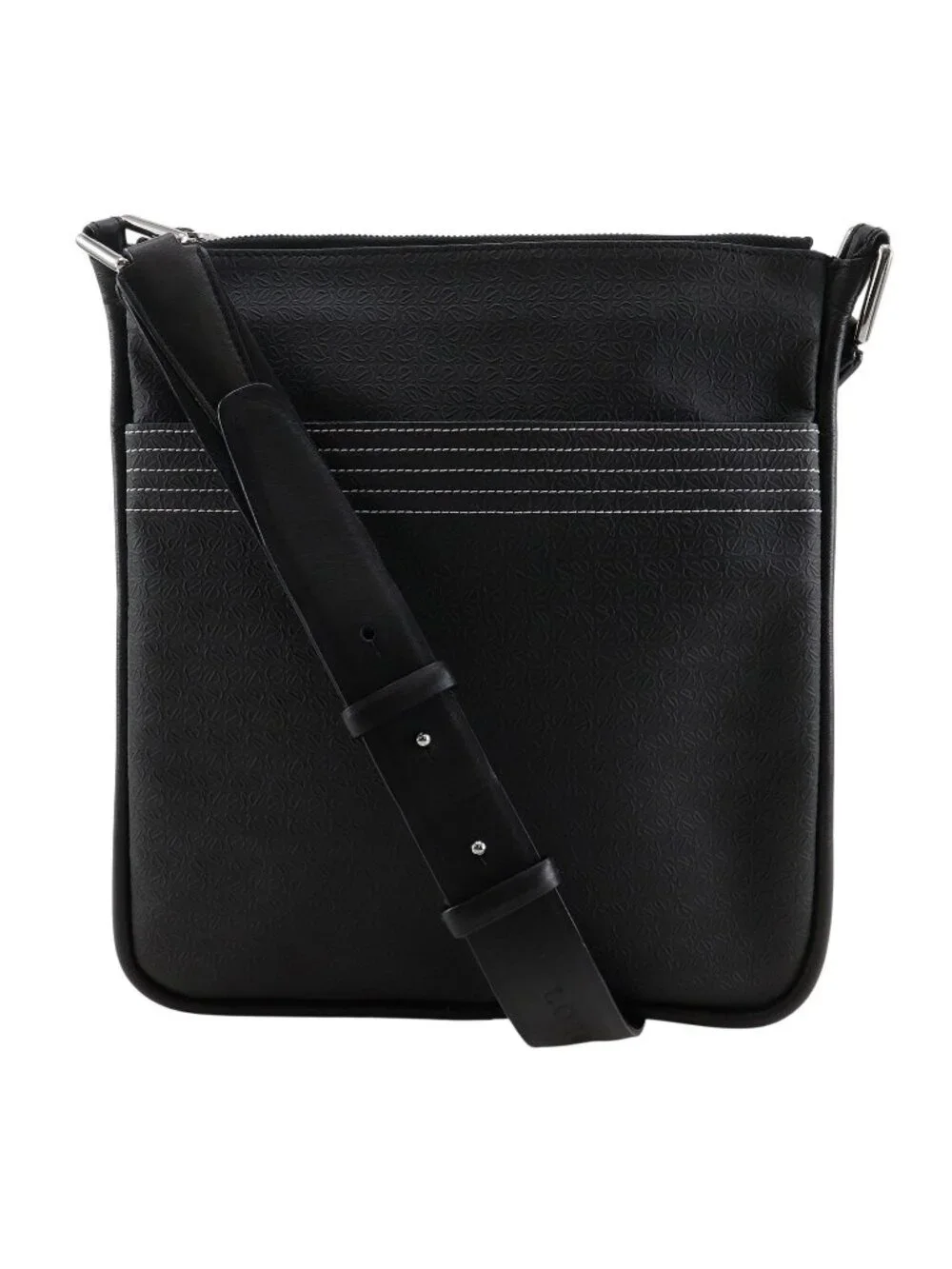 Loewe Repeat Anagram Black Shoulder